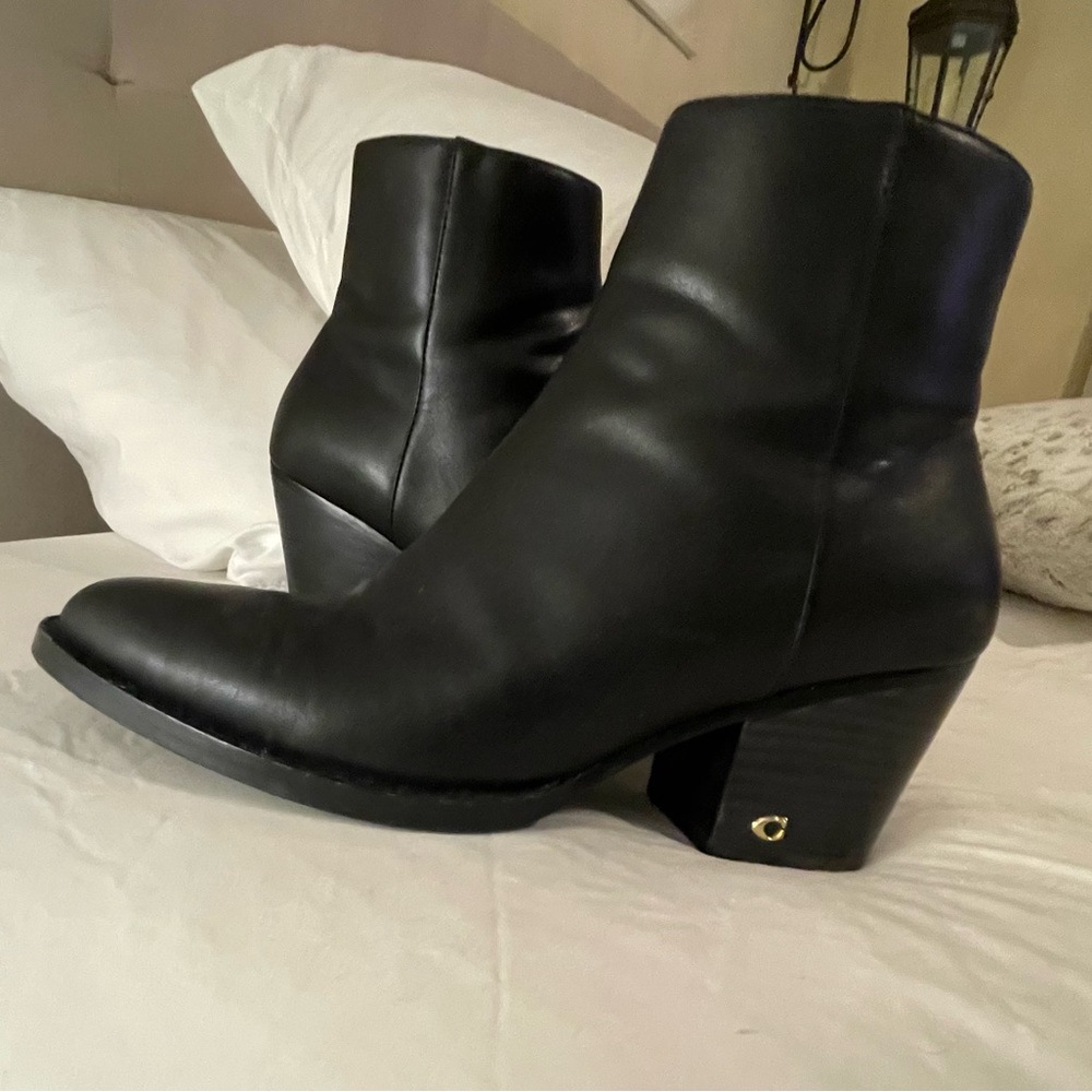 Coach Heel booties